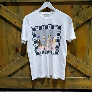FOSTER THE PEOPLE GRAPHIC TEE SIZE Medium Tshirt Indie Pop Festival Pumped Up